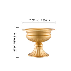 VEVOR 2/10/12PCS Tall Wedding Flower Vase Metal Centerpiece Gold Floral Arrangement Stand Display Rack for Tables Dinner Party