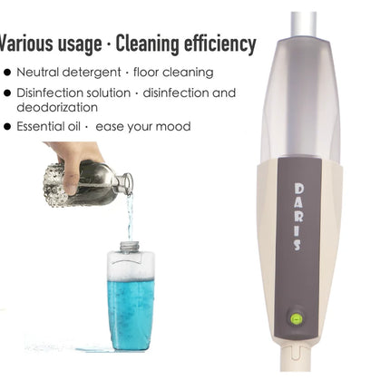 Spray Floor Mop with Replacement Microfiber Pads  Washing Flat Mop Home Kitchen Laminate Wood Ceramic Tiles Floor Cleaning Tools