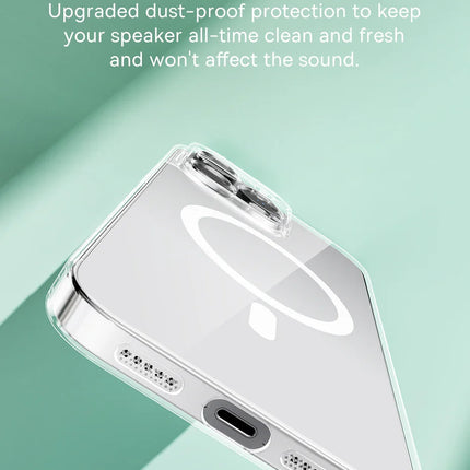 Baseus Magnetic Phone Case for iPhone 15 14 13 12 11 Pro Max Wireless Charging Cover For iPhone 15 14 Pro Max Magnet Clear Case