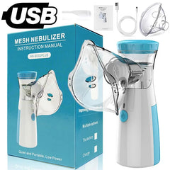 Medical Silent Mesh Nebulizer Handheld Asthma Inhaler Atomizer Children Health Care Mini Portable Nebulizer Humidifier