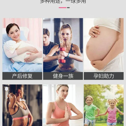 Women Gym Yoga Fitness Ball Thickening Type Anti-explosion Diameter 25 cm Pilates Workout Mini Ball Sculpting Legs And Hips