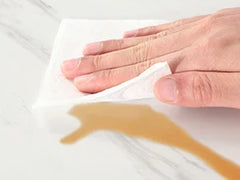 Tribesigns 63-Inch Rectangular Dining Table for 4 to 6, Modern Kitchen Table with Faux Marble Table Top, White Dinner Tables