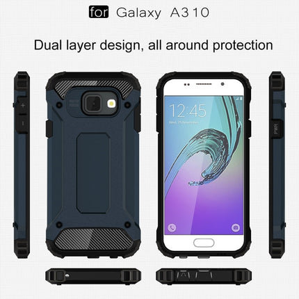 For Galaxy A3 (2016) / A310 Tough Armor TPU + PC Combination Case