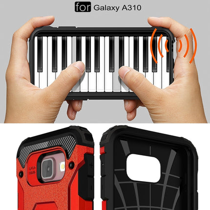 For Galaxy A3 (2016) / A310 Tough Armor TPU + PC Combination Case