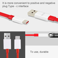 For OnePlus Phone Flash Charging USB to Type-C Data Cable, Length: 1m