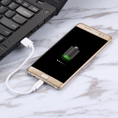 Woven Style USB-C / Type-C 3.1 Male to USB 2.0 Male Data Sync Charging Cable, Cable Length: 20cm