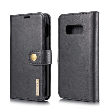 DG.MING Crazy Horse Texture Flip Detachable Magnetic Leather Case for Samsung Galaxy S10 E, with Holder & Card Slots & Wallet, For Samsung Galaxy S10 E, Galaxy S10 E