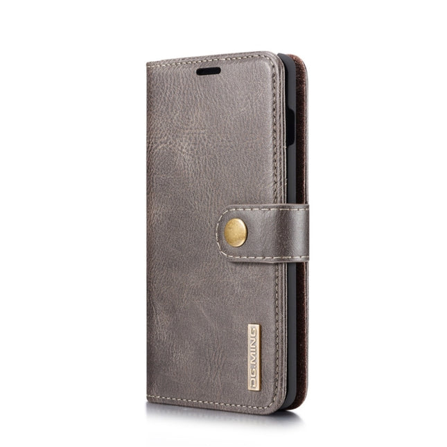 DG.MING Crazy Horse Texture Flip Detachable Magnetic Leather Case for Samsung Galaxy S10, with Holder & Card Slots & Wallet, Galaxy S10, For Samsung Galaxy S10