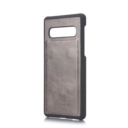 DG.MING Crazy Horse Texture Flip Detachable Magnetic Leather Case for Samsung Galaxy S10, with Holder & Card Slots & Wallet, Galaxy S10, For Samsung Galaxy S10