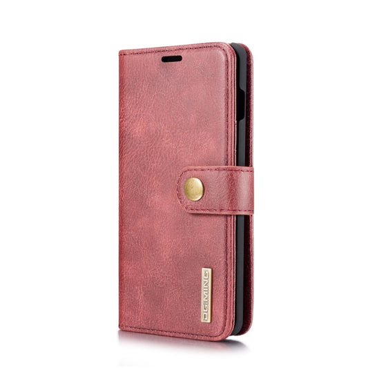 DG.MING Crazy Horse Texture Flip Detachable Magnetic Leather Case for Samsung Galaxy S10, with Holder & Card Slots & Wallet, Galaxy S10, For Samsung Galaxy S10