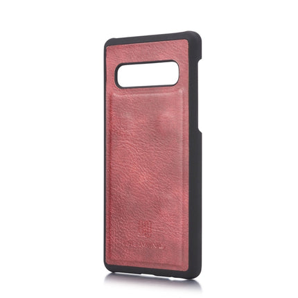 DG.MING Crazy Horse Texture Flip Detachable Magnetic Leather Case for Samsung Galaxy S10, with Holder & Card Slots & Wallet, Galaxy S10, For Samsung Galaxy S10