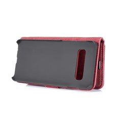 DG.MING Crazy Horse Texture Flip Detachable Magnetic Leather Case for Samsung Galaxy S10, with Holder & Card Slots & Wallet, Galaxy S10, For Samsung Galaxy S10