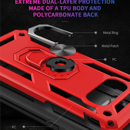 Sergeant Armor Shockproof TPU + PC Protective Case for Galaxy S10e, with 360 Degree Rotation Holder, For Galaxy S10e
