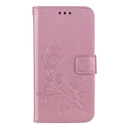 For Galaxy J3 (2017) / J330 (EU Version) Roses Pressed Flower Pattern Horizontal Flip Leather Case with Holder & Card Slots & Wallet, For Samsung Galaxy J3 (2017) / J330 (EU Version), For Galaxy J3 (2017) / J330 (EU Version)