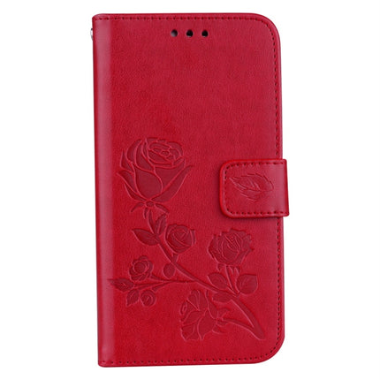For Galaxy J3 (2017) / J330 (EU Version) Roses Pressed Flower Pattern Horizontal Flip Leather Case with Holder & Card Slots & Wallet, For Samsung Galaxy J3 (2017) / J330 (EU Version), For Galaxy J3 (2017) / J330 (EU Version)