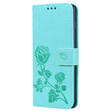 Rose Embossed Horizontal Flip PU Leather Case for Galaxy S10 Plus, with Holder & Card Slots & Wallet, For Samsung Galaxy S10 Plus