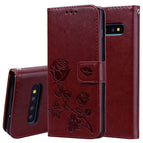 For Samsung Galaxy S10 Plus / Brown