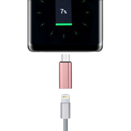 8 Pin Female to USB-C / Type-C Male Metal Shell Adapter
