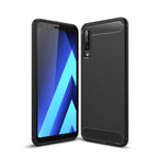 For Galaxy A7 (2018) / Black