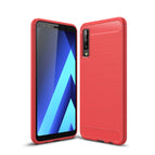 For Galaxy A7 (2018) / Red