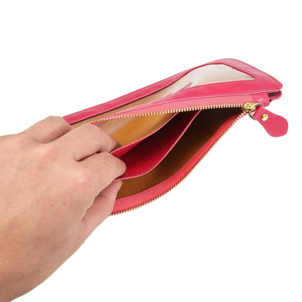 Universal Crazy Horse Texture Touch Screen Wallet Style PU Leather Shoulder Bag for Galaxy Note 8 & Mega 6.3, Huawei Mate 8 / Mate 7, etc. 6.3 inch Below