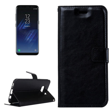For Galaxy S8 Retro Crazy Horse Texture Horizontal Flip Leather Case with Holder & Card Slots & Wallet & Photo Frame, For Galaxy S8, For Samsung Galaxy S8, Galaxy S8