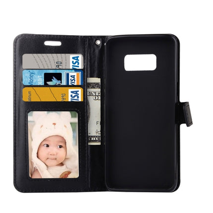 For Galaxy S8 Retro Crazy Horse Texture Horizontal Flip Leather Case with Holder & Card Slots & Wallet & Photo Frame, For Galaxy S8, For Samsung Galaxy S8, Galaxy S8