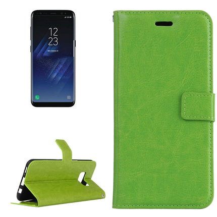 For Galaxy S8 Retro Crazy Horse Texture Horizontal Flip Leather Case with Holder & Card Slots & Wallet & Photo Frame, For Galaxy S8, For Samsung Galaxy S8, Galaxy S8