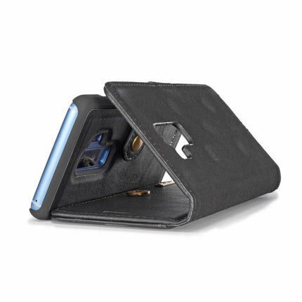 DG.MING for Galaxy S9+ Crazy Horse Texture Horizontal Flip Detachable Magnetic Protective Case with Holder & Card Slots & Wallet, Galaxy S9+