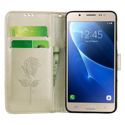 For Galaxy J5 (2016) / J510 Roses Pressed Flowers Pattern Flip Leather Case with Holder & Card Slots & Wallet, For Samsung Galaxy J5 (2016) / J510, For Galaxy J5 (2016) / J510