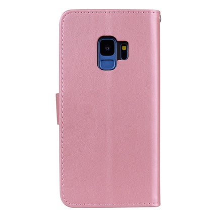 For Galaxy S9 Rose Embossed Horizontal Flip Environmental PU Leather Case with Holder & Card Slots & Wallet, For Samsung Galaxy S9, For Galaxy S9