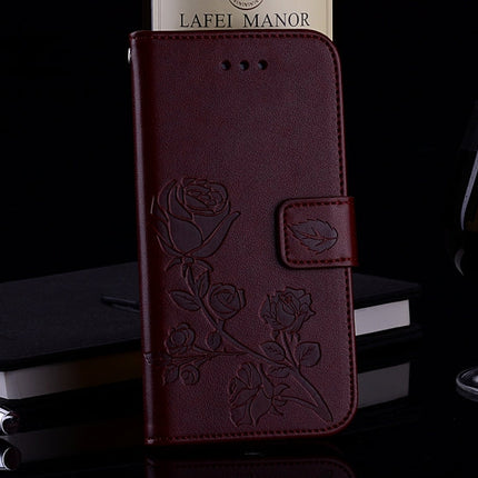 For Galaxy S9 Rose Embossed Horizontal Flip Environmental PU Leather Case with Holder & Card Slots & Wallet, For Samsung Galaxy S9