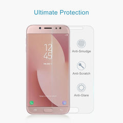 100 PCS 0.26mm 9H 2.5D Arc Edge Tempered Glass Film for Galaxy J7 Pro / J730, J7 Pro / J730(100pcs)