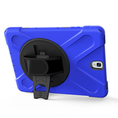 For Galaxy Tab S3 9.7 inch T820 360 Degree Rotation PC + Silicone Protective Case with Holder & Hand-strap, For Galaxy Tab S3 9.7 inch T820