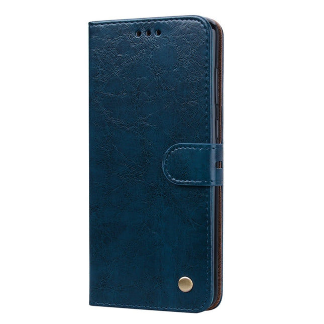 Business Style Oil Wax Texture Horizontal Flip Leather Case for Samsung Galaxy A9 (2018) / A9s, with Holder & Card Slots & Wallet c