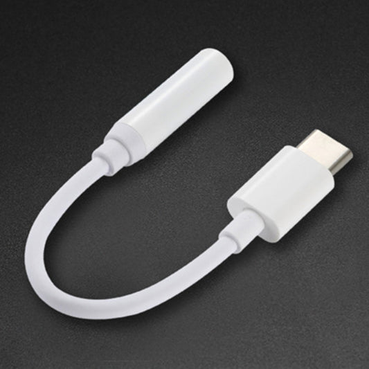 12.5cm USB-C / Type-C Male to 3.5mm Audio Female Adapter Converter, 12.5cm Type-C to 3.5mm