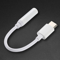 12.5cm USB-C / Type-C Male to 3.5mm Audio Female Adapter Converter