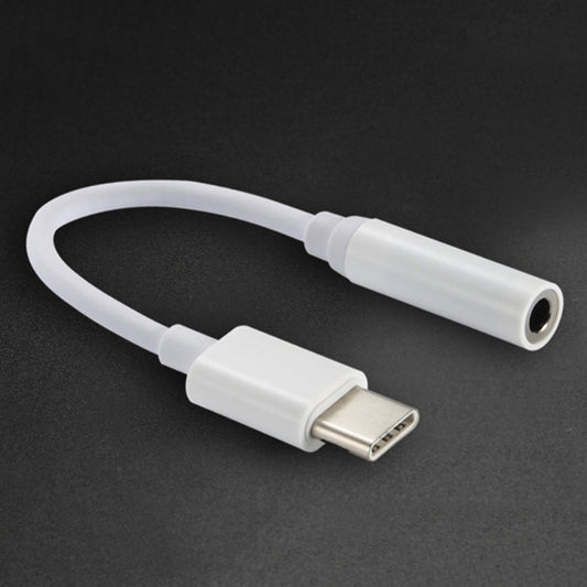 12.5cm USB-C / Type-C Male to 3.5mm Audio Female Adapter Converter, 12.5cm Type-C to 3.5mm