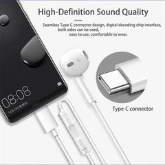 USB-C / Type-C Interface Stereo Music Earphone, Stereo Music Earphone