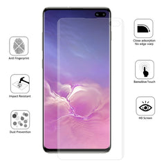 ENKAY Hat-Prince 0.1mm 3D Full Screen Protector Explosion-proof Hydrogel Film Front + Back for   Galaxy S10+, TPU+TPE+PET Material, Galaxy S10+