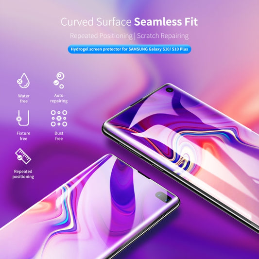 ROCK 0.18mm TPU Curved Surface Full Screen Protector Hydrogel Film for Galaxy S10, Galaxy S10