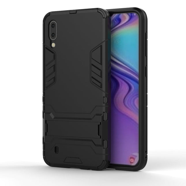 Shockproof PC + TPU Case for Galaxy M10, with Holder, For Samsung Galaxy M10