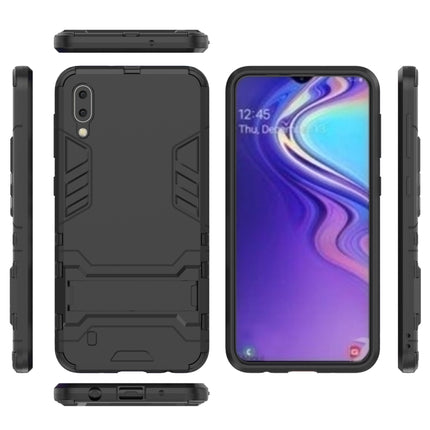Shockproof PC + TPU Case for Galaxy M10, with Holder, For Samsung Galaxy M10, Galaxy M10