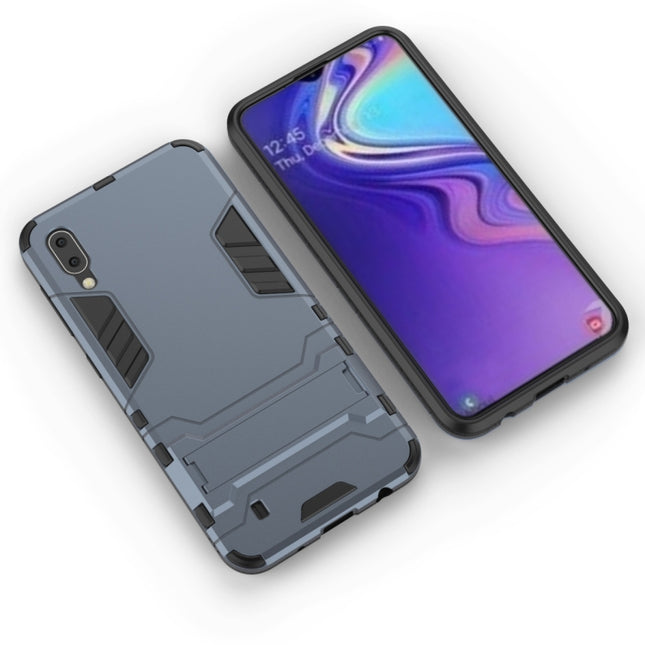Shockproof PC + TPU Case for Galaxy M10, with Holder, For Samsung Galaxy M10, Galaxy M10