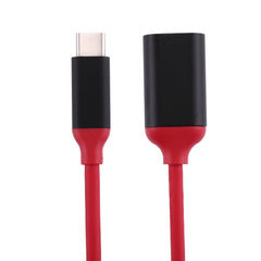 15cm Aluminum Alloy Head USB-C / Type-C 3.1 Male to USB 3.0 Female OTG Converter Adapter Cable