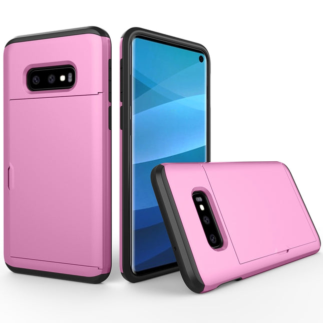 Shockproof Rugged Armor Protective Case for Galaxy S10e, with Card Slot, For Galaxy S10e, Galaxy S10e