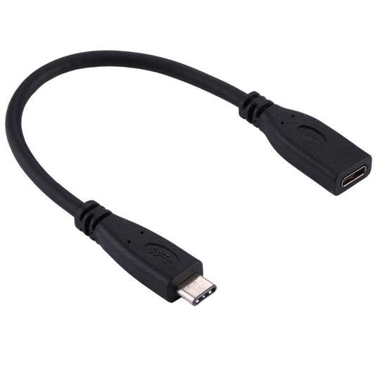20cm USB-C / Type-C 3.1 Male to USB-C / Type-C Female Connector Adapter Cable