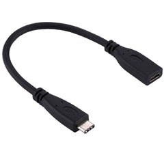 20cm USB-C / Type-C 3.1 Male to USB-C / Type-C Female Connector Adapter Cable