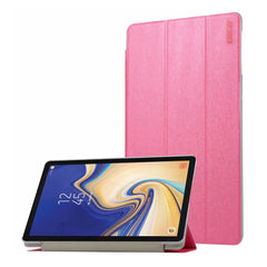 ENKAY Silk Texture Horizontal Flip PU Leather Case for Galaxy Tab S4 10.5 / T835, with Three-folding Holder & Sleep / Wake-up Function, Galaxy Tab S4 10.5, For Galaxy Tab S4 10.5