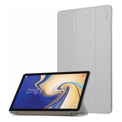 ENKAY Silk Texture Horizontal Flip PU Leather Case for Galaxy Tab S4 10.5 / T835, with Three-folding Holder & Sleep / Wake-up Function, Galaxy Tab S4 10.5, For Galaxy Tab S4 10.5